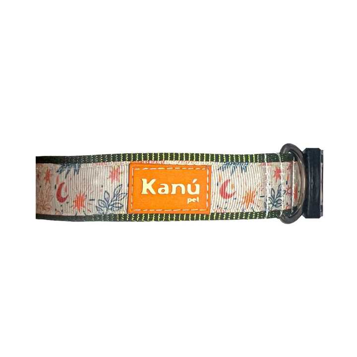 Kanu Pet Olive Green/ Foliage Moon Dog Collar | Kanu Pet