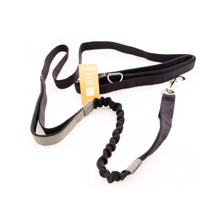 Kanu Pet Sport Black Dog Leash | Kanu Pet