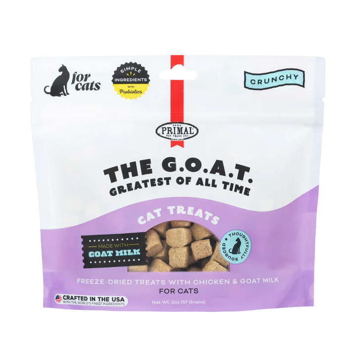 Primal Primal Chicken & the GOAT Milk Cat Treats   | Kanu Pet