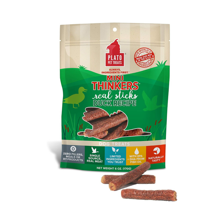 Mini Thinkers Duck Meat Stick Dog Treats | Kanu Pet