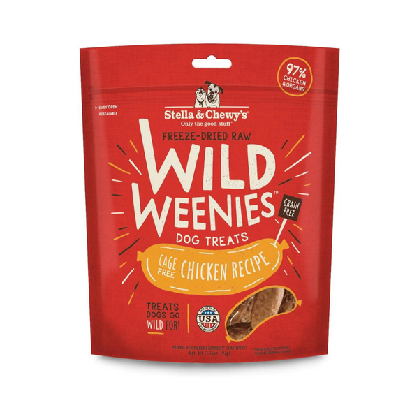 Stella & Chewy's Wild Weenies Freeze-Dried Dog Treats | Kanu Pet