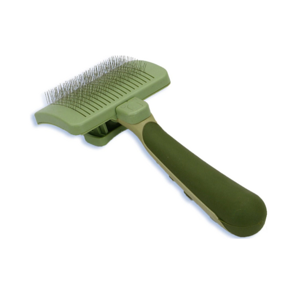 Coastal Safari Self-Cleaning Slicker Dog Brush | Kanu Pet