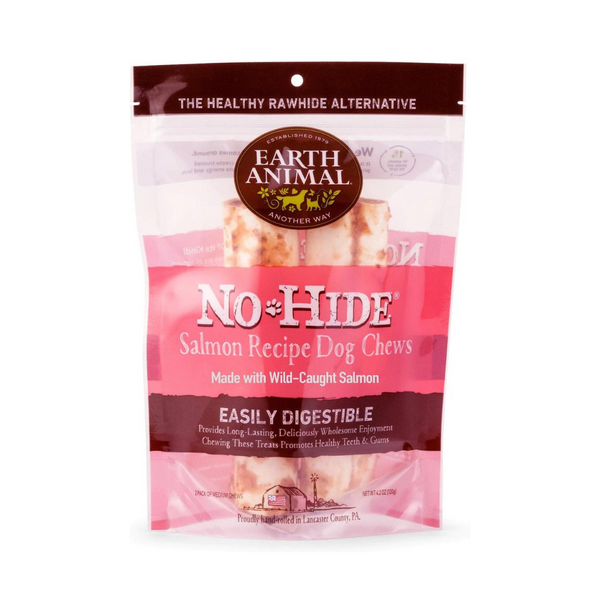 Earth Animal No Hide Salmon Chews Dog Treat | Kanu Pet