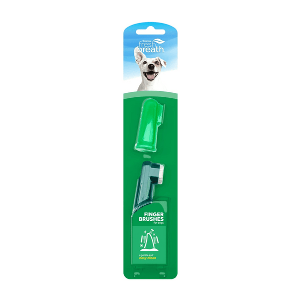 Tropiclean Fresh Breath Finger 2 Pack Dog Brushes | Kanu Pet
