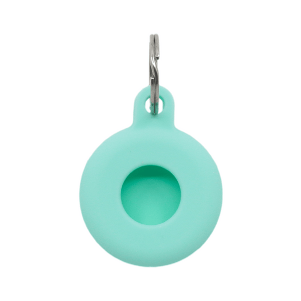 AirTag Holder Ring Mounted Teal | Kanu Pet
