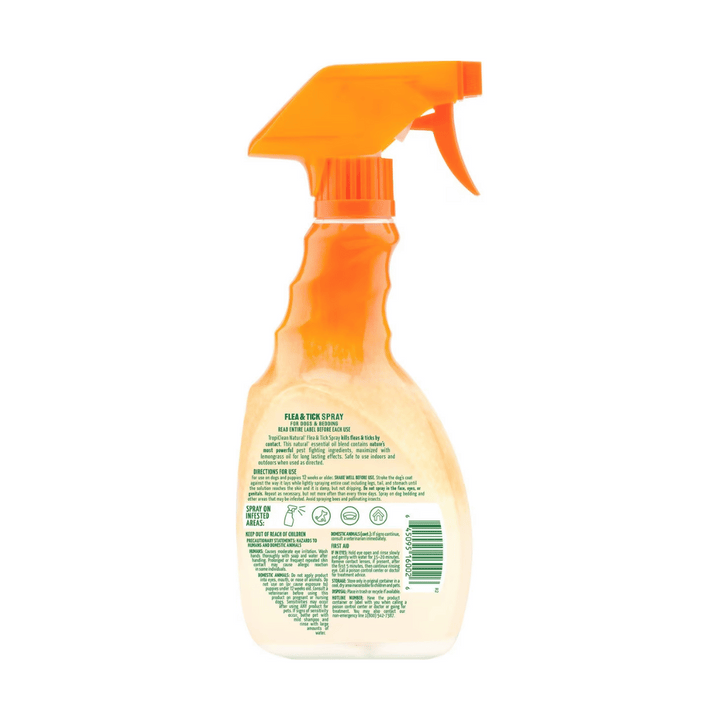 Tropiclean Natural Flea & Tick Dog Spray | Kanu Pet