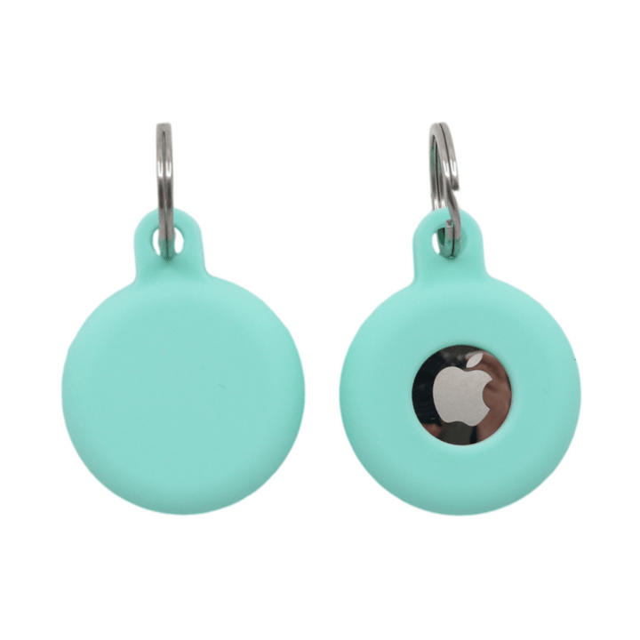 AirTag Holder Ring Mounted Teal | Kanu Pet