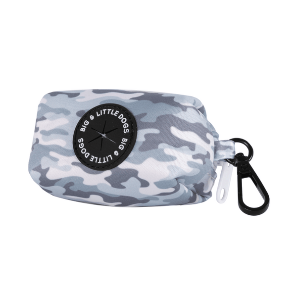 Big & Little Dogs Grey Camo Dog Poop Bag Holder | Kanu Pet