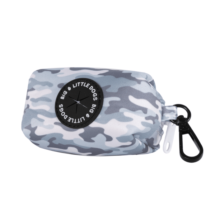 Big & Little Dogs Grey Camo Dog Poop Bag Holder | Kanu Pet
