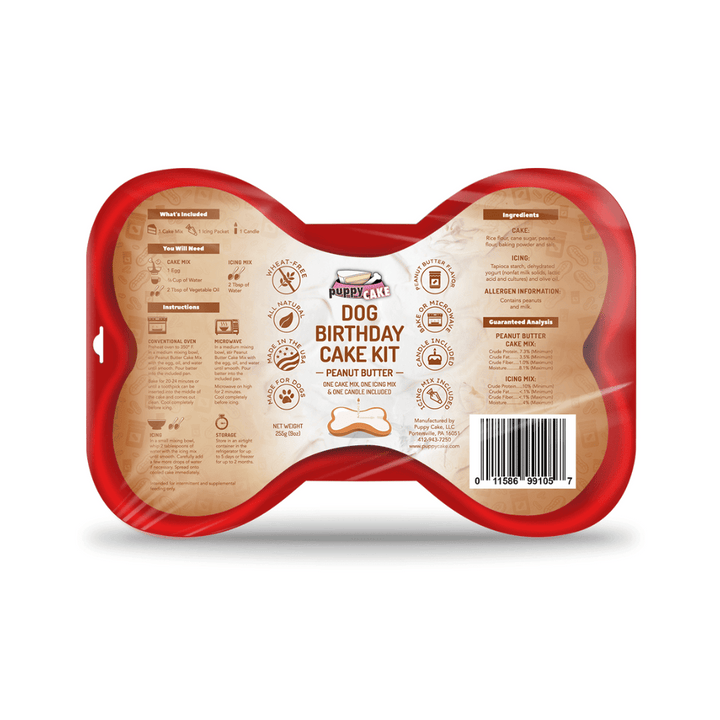 Puppy Cake LLC Dog Birthday Cake Kit | Kanu Pet