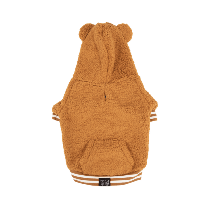 Big & Little Dogs Caramel Teddy Hoddie Dog Jumper | Kanu Pet