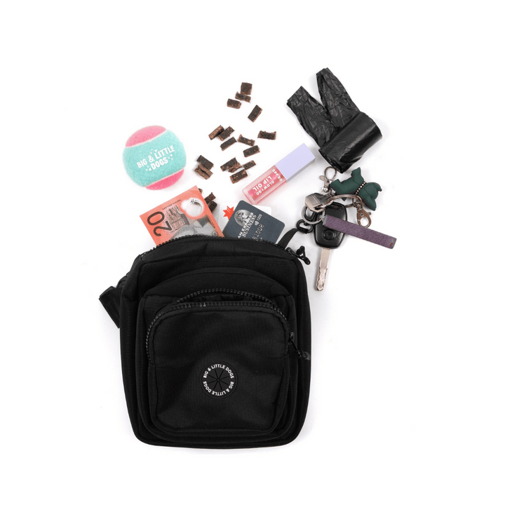 Big and Little Dogs Black The Ultimate Training Pouch | Kanu Pet