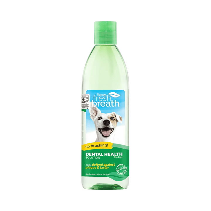 TropiClean Fresh Breath Oral Care Dog Dental Water Additive | Kanu Pet
