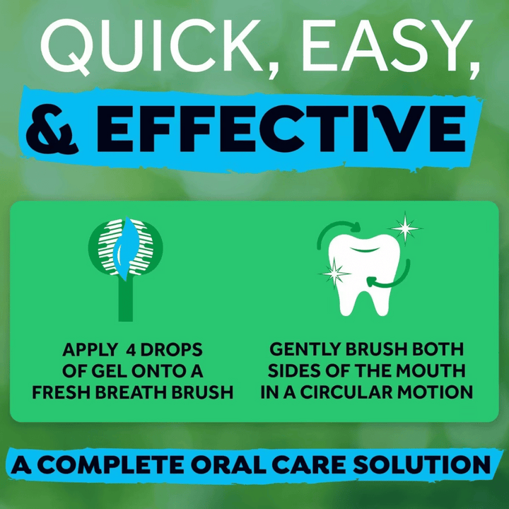 Tropiclean Fresh Breath Oral Care Dog Toothbrush Kit | Kanu Pet