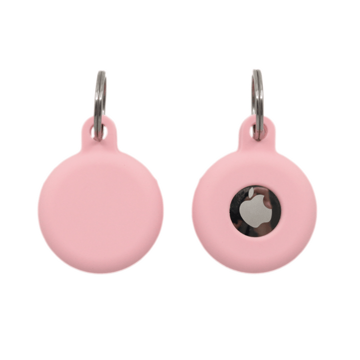 AirTag Holder Ring Mounted Pink | Kanu Pet