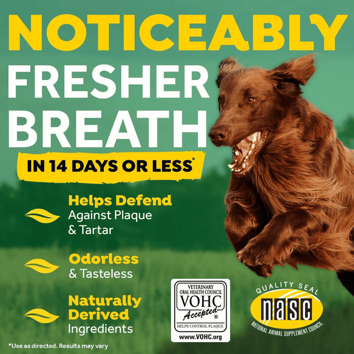 TropiClean Fresh Breath Oral Care Dog Dental Water Additive | Kanu Pet