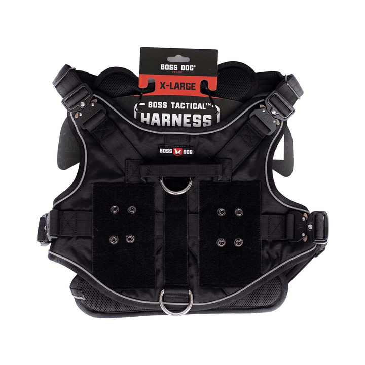 Boss Dog Black Tactical Dog Harness | Kanu Pet