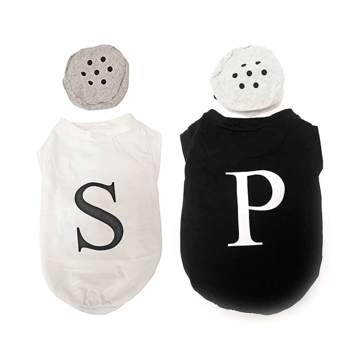 Midlee Designs Halloween Salt & Pepper Dog Costume | Kanu Pets