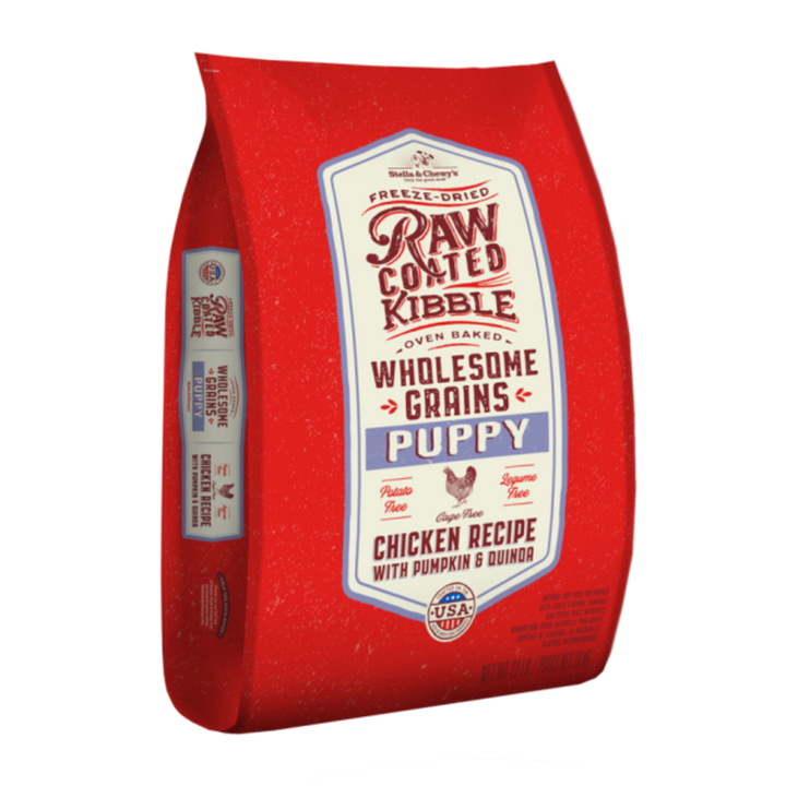 Stella Chewy's Puppy Coated WholeSome Grains Dog Food Kanu Pet