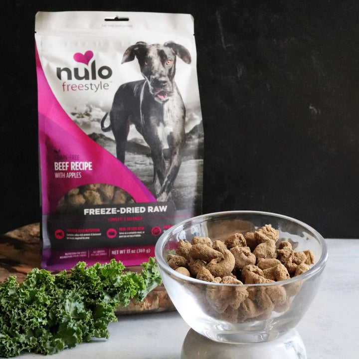 Nulo Freestyle Freeze-Dried Raw Beef with Apples 5 oz