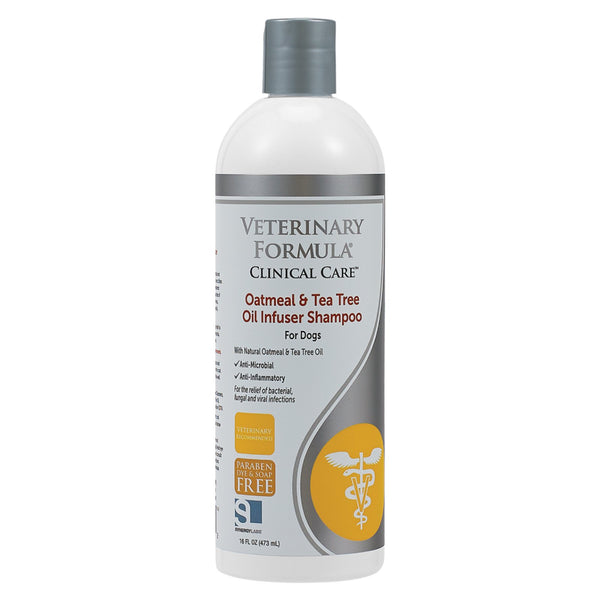 SynergyLabs® Veterinary Formula® Advanced Oatmeal & Tea Tree Oil Infuser Shampoo 16 Oz