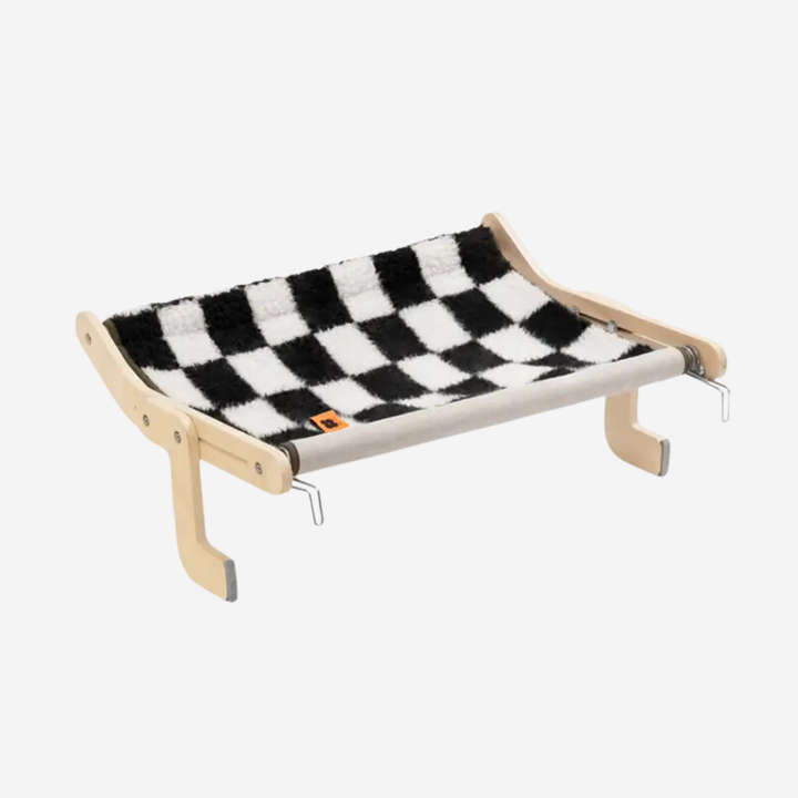 Curatepet  Cat hammock bed-Black/White | Kanu Pet