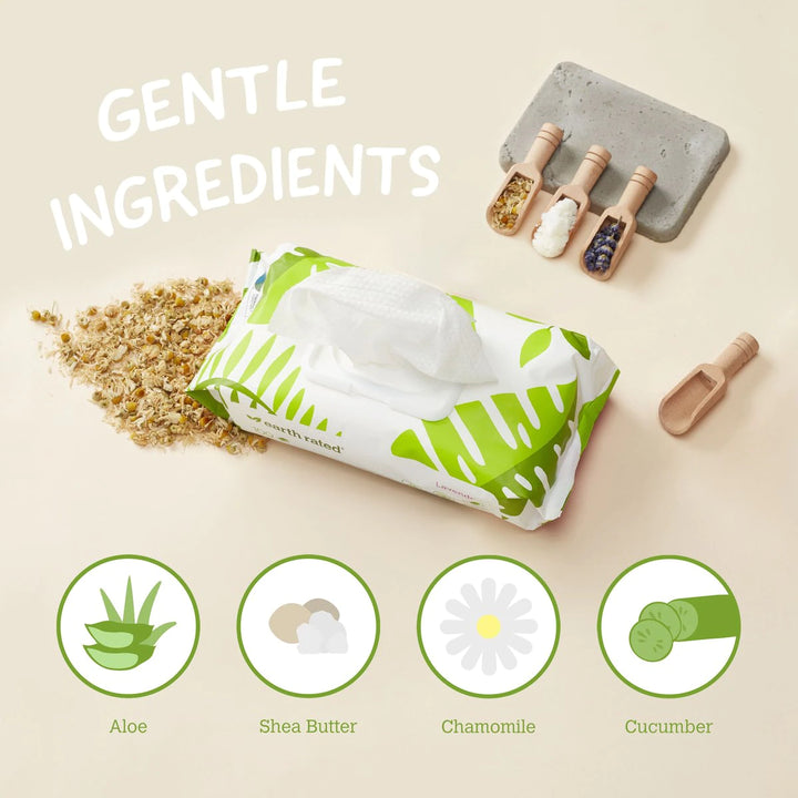 Earth Rated Compostable Dog Wipes Unscented | Kanu Pet