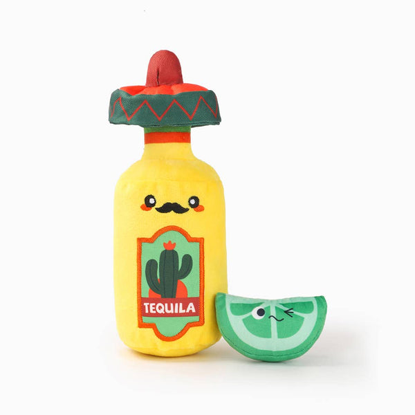 HugSmart Fiesta Chewsday - Tequila Plush Dog Toy | Kanu Pet