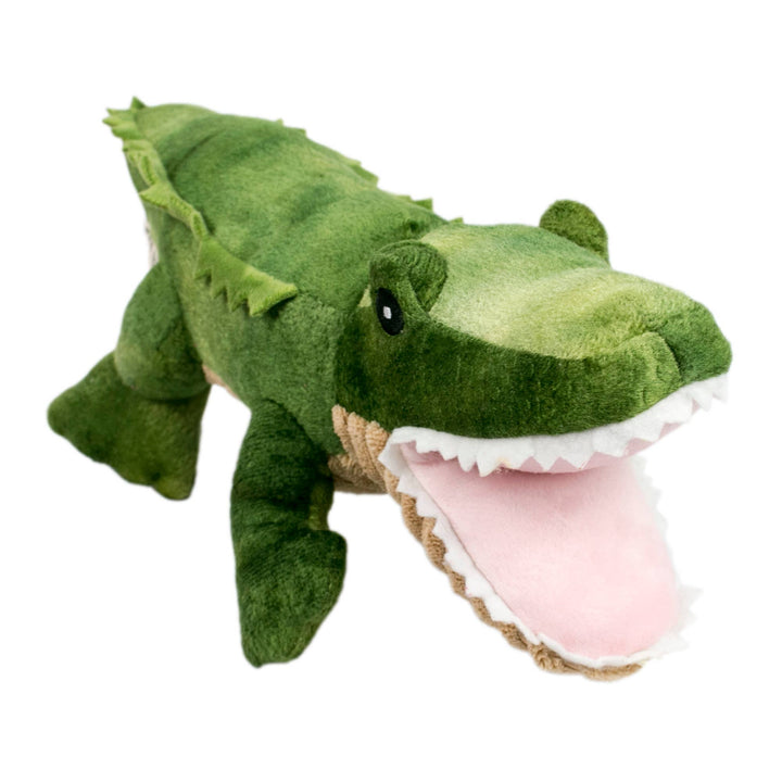 Tall Tails Crunch Plush Gator Dog Toy | Kanu Pet