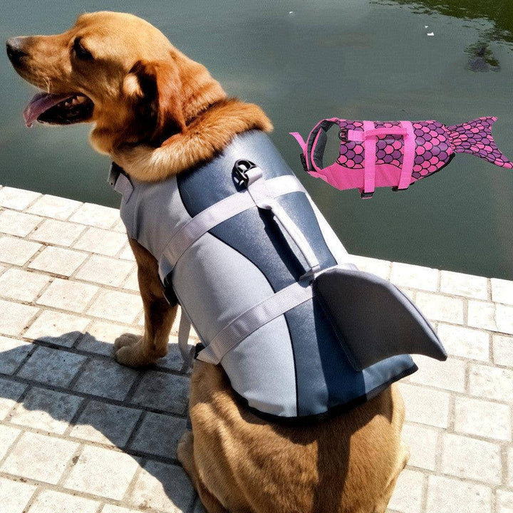Dog Hugs Cat Shark Dog Life Jacket | Kanu Pet