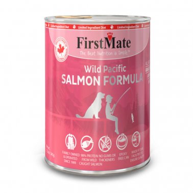 FirstMate’s Limited Ingredient Diet Wild Salmon Formula Dog Food 12.2 Oz