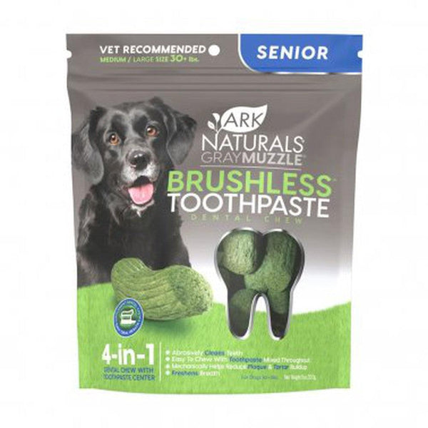 Ark Naturals Gray Muzzle  Toothpaste Dog Senior Dental Chew | Kanu Pet