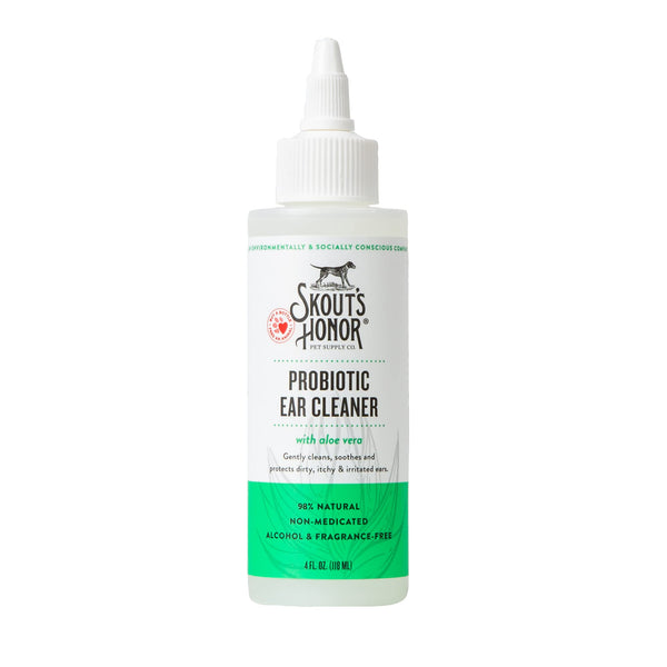 Skout's Honor Probiotic Ear Cleaner For Dogs & Cats 4 Oz
