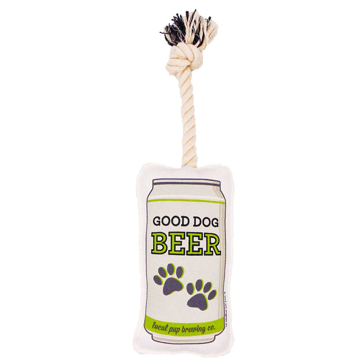 Rope Dog Toy Can of Beer
