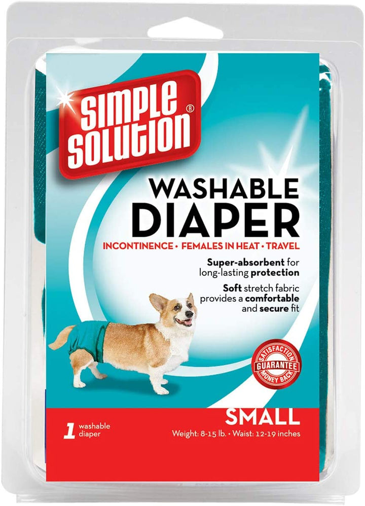 Simple Solution Washable Female Dog Diaper Small