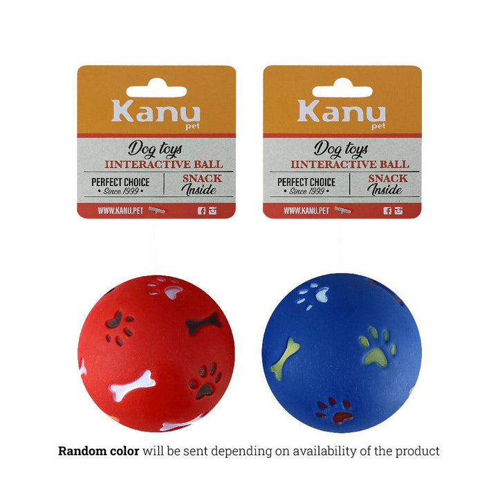 Kanu Pet Red Ball Holder Snack Dog Toy | Kanu Pet