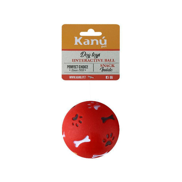 Kanu Pet Red Ball Holder Snack Dog Toy | Kanu Pet