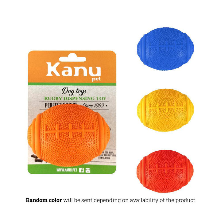 Kanu Pet Football Treat Dispensing Tough Dog Chew Toy | Kanu Pet