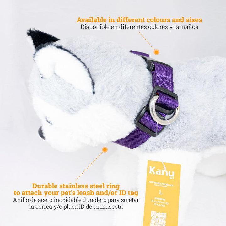 Kanu Pet Purple Dog Collar| Kanu Pet