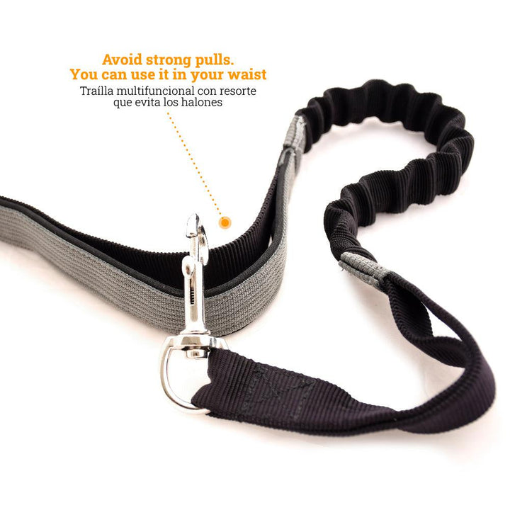 Kanu Pet Sport Black Dog Leash | Kanu Pet
