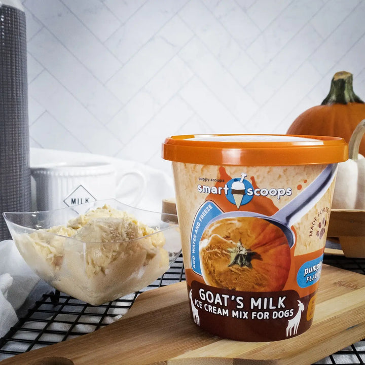Puppy Cake Smart Scoops Goat's Milk Ice Cream Mix - Pumpkin