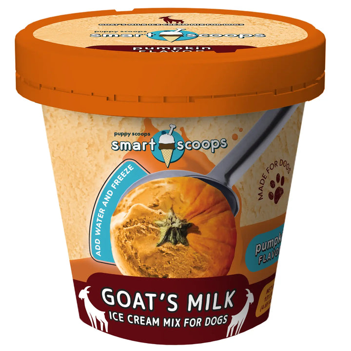 Puppy Cake Smart Scoops Goat's Milk Ice Cream Mix - Pumpkin