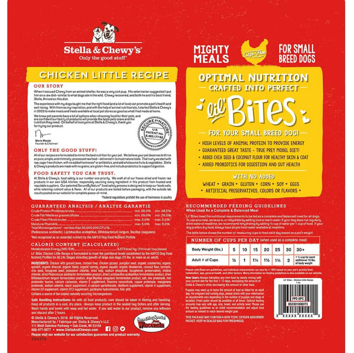 Stella & Chewy's Bites Freeze-Dried Dog Food | Kanu Pet