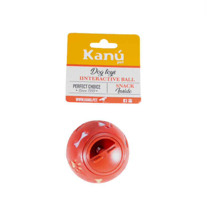 Kanu Pet Red Ball Holder Snack Dog Toy | Kanu Pet