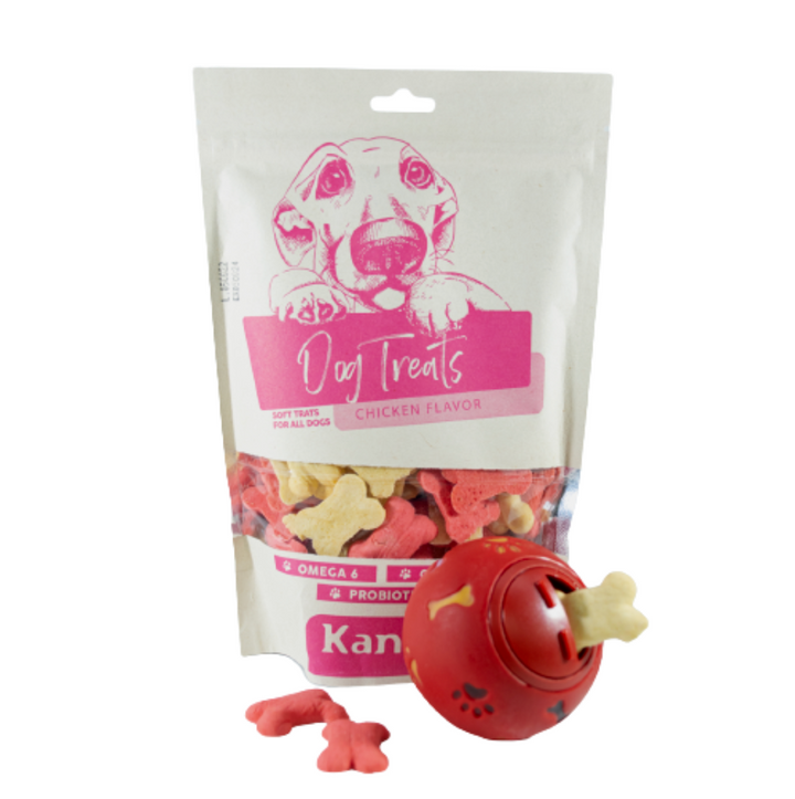 Kanu Pet Red Ball Holder Snack Dog Toy | Kanu Pet