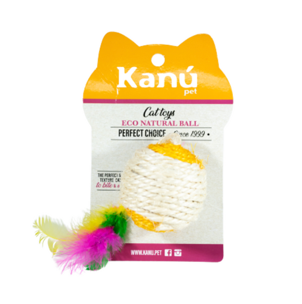 Kanu Pet Fiber Ball  Cat Toy | Kanu Pet