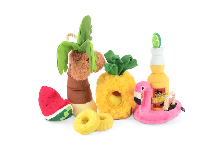 Pet Play Tropical Paradise Plush Doy Toys Collection