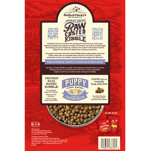 Stella & Chewy's Puppy Raw Coated Kibble Dog Food | Kanu Pet