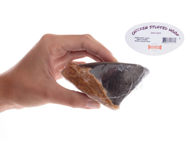 Preen Pets Chicken Stuffed Hooves For Dogs