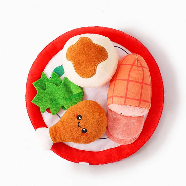 HugSmart Pet Happy Woofmas - Christmas Dinner Dog Toy | Kanu Pet